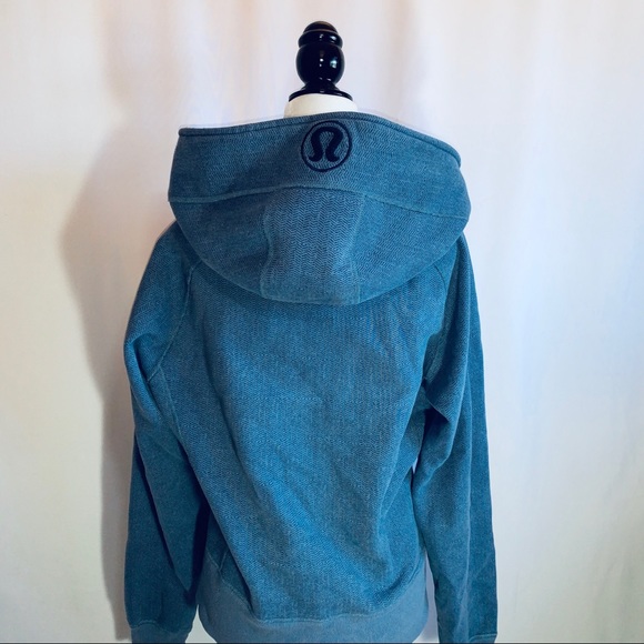 Lululemon Athletica Blue Scuba Hoodie 10 - Picture 6 of 8